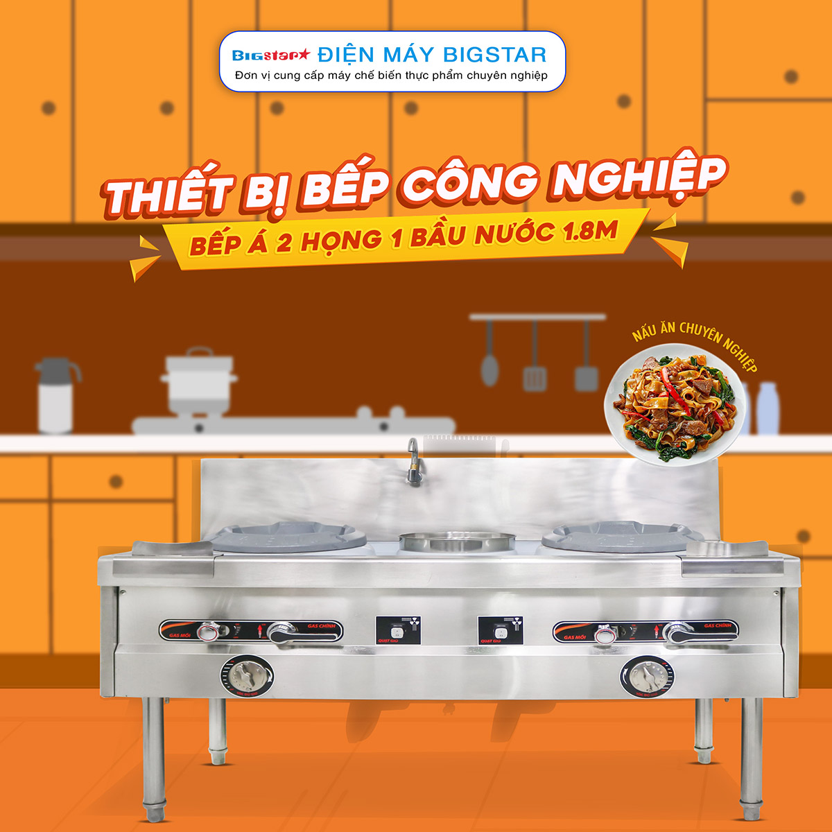 Bếp Á 2 họng 1 bầu nước 1.8m 10 bep a 2 hong 1 bau nuoc t 11 tr 2