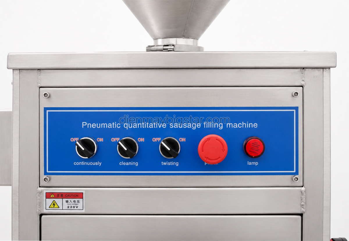 Máy đùn xúc xích 1 ống tự động 23 may dun xuc xich 1 ong tu dong 7 1