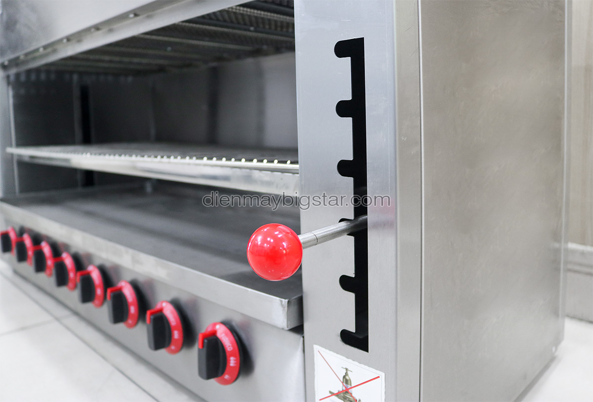 lo nuong salamander 8 dan dot dung gas 1.5