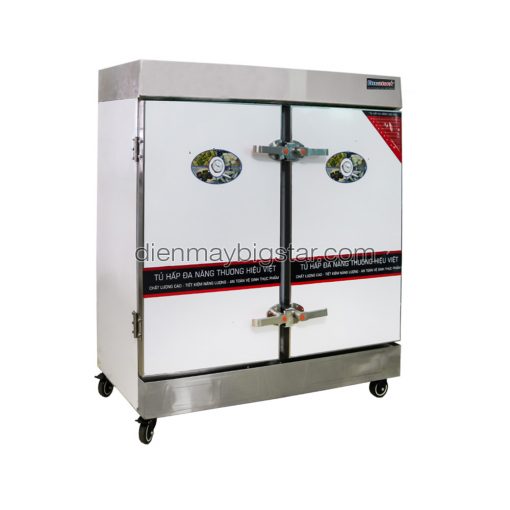 Tủ nấu cơm công nghiệp 24 khay điện - Ảnh 2