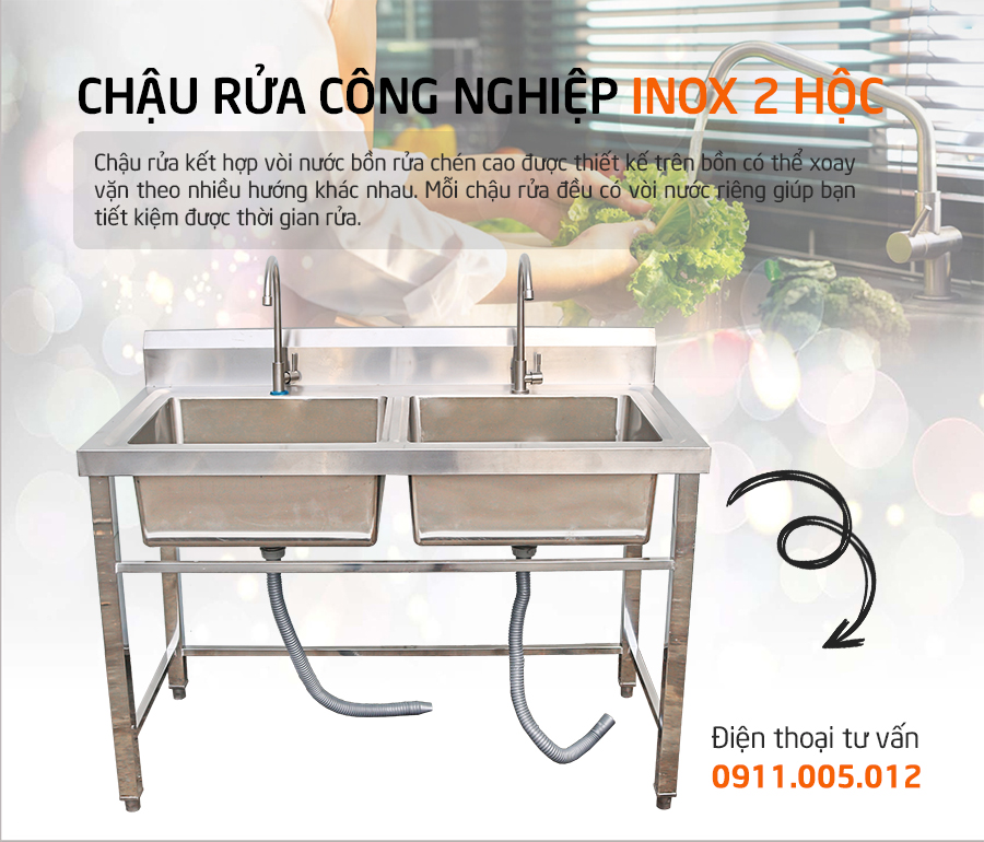 Chau rua cong nghiep inox 2 hoc banner 1