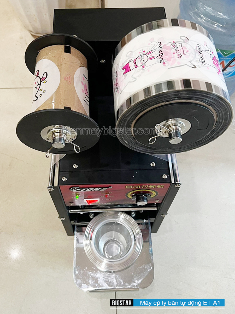 Máy ép ly bán tự động ET-A1