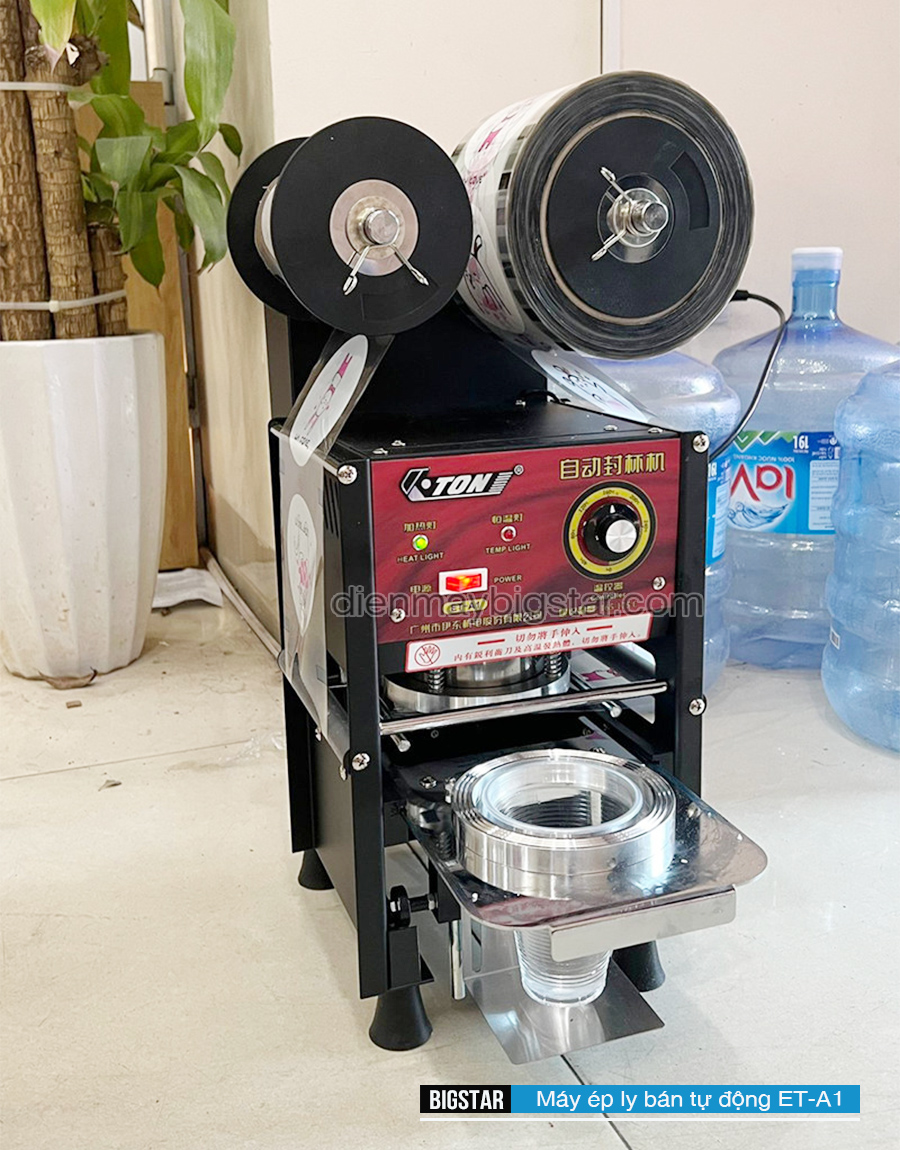 Máy ép ly bán tự động ET-A1