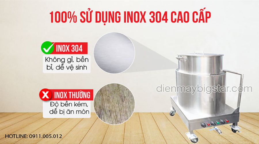 noi hap thuc pham dung dien 150l 6