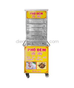 Tủ hấp bánh bao 5 tầng 19 Tu hap banh bao inox 304
