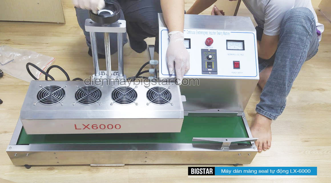 Máy dán màng seal tự động LX-6000 12 Máy dán màng seal tự động LX-6000