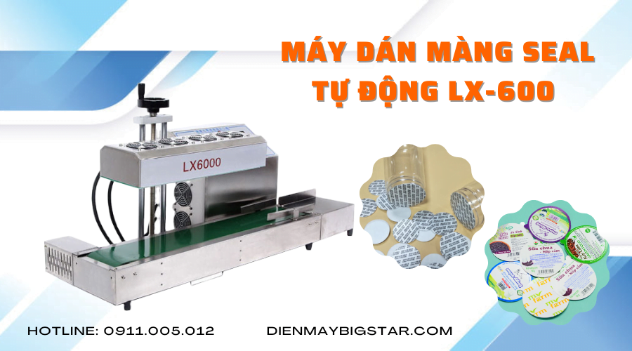 Máy dán màng seal tự động LX-6000 10 Máy dán màng seal tự động LX-6000