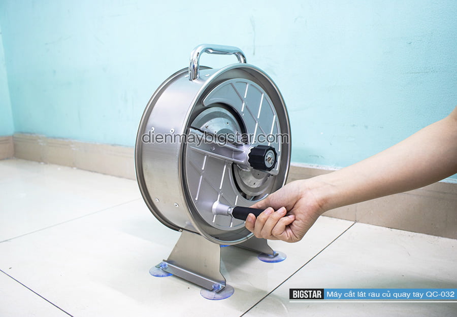 máy thát lát rau củ quay tay QC-032