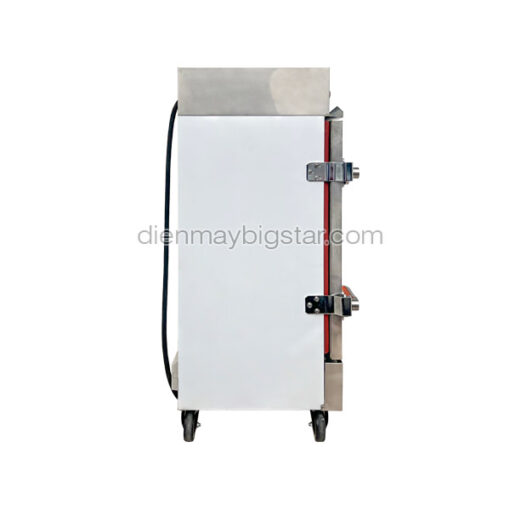 Tủ nấu cơm công nghiệp 8 khay dùng điện + hẹn giờ - Ảnh 3