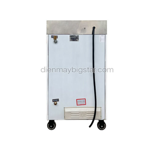 Tủ nấu cơm công nghiệp 8 khay dùng điện + hẹn giờ - Ảnh 4