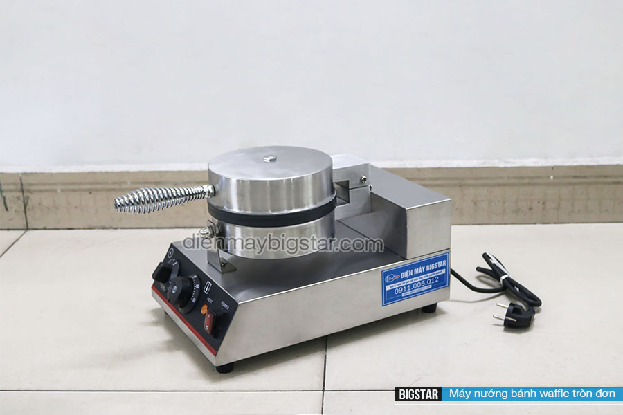May nuong banh waffle tron don WF 6