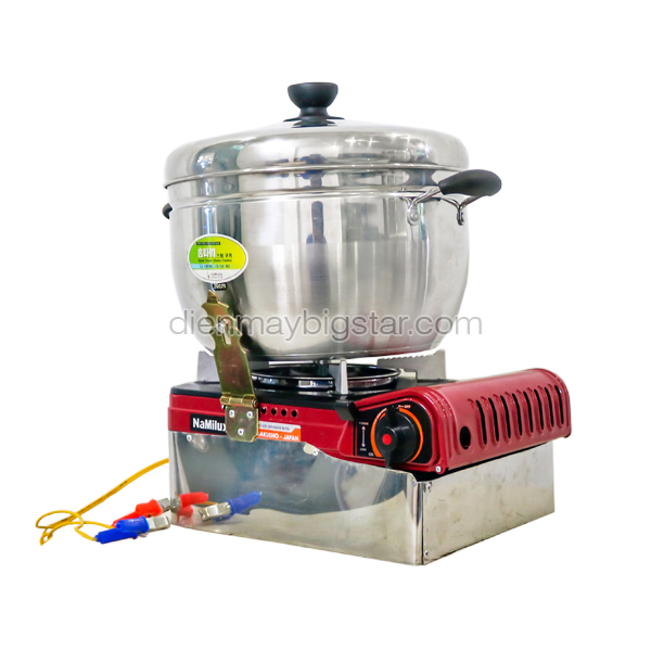 Nồi làm bắp rang bơ bằng gas