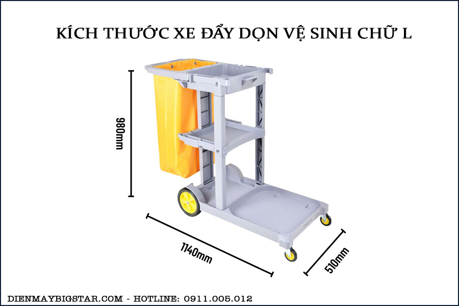 xe day don ve sinh chu L 8