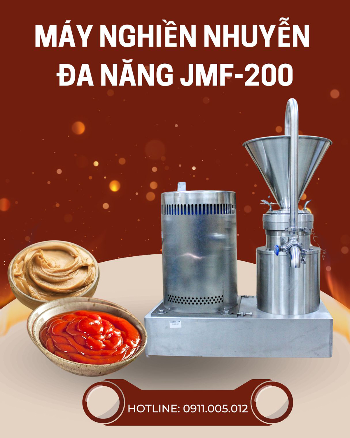 Máy nghiền nhuyễn đa năng JMF-200