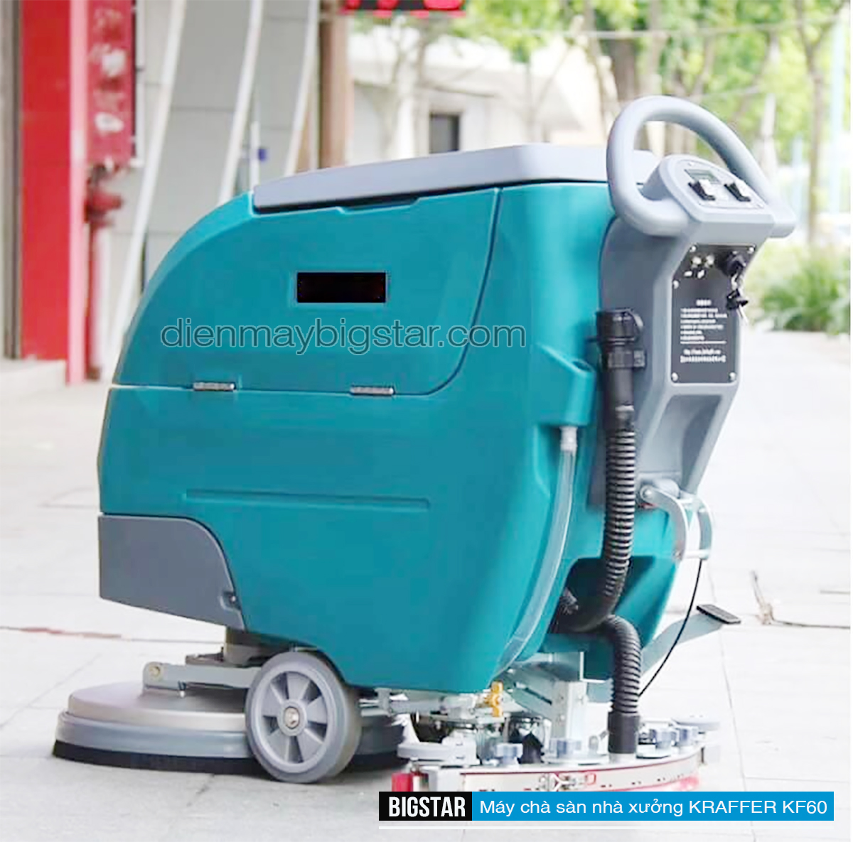 Máy chà sàn nhà xưởng KRAFFER KF60