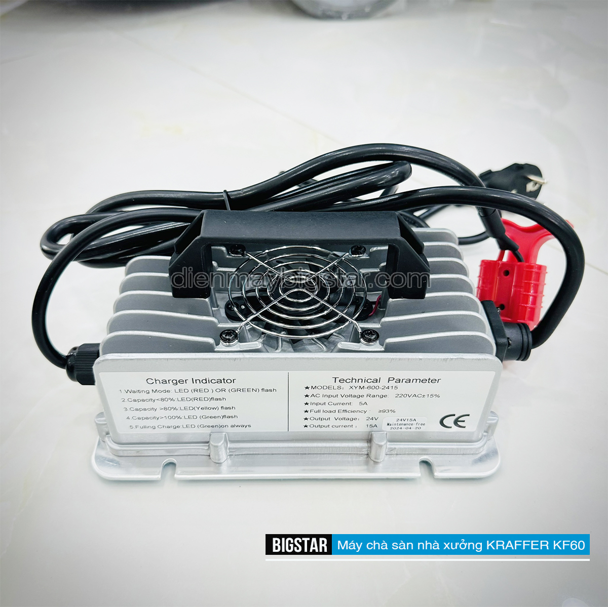 Máy chà sàn nhà xưởng KRAFFER KF60