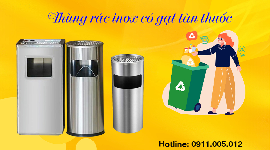 thung rac inox co gat tan thuoc banner