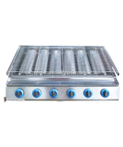 Bếp nướng gas 6 họng dài F006