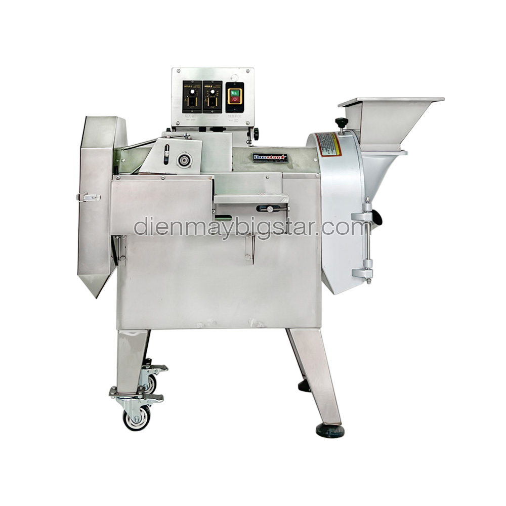 Máy cắt rau củ quả băng tải nhỏ YQC-803 9 Máy cắt rau củ quả băng tải nhỏ YQC-803