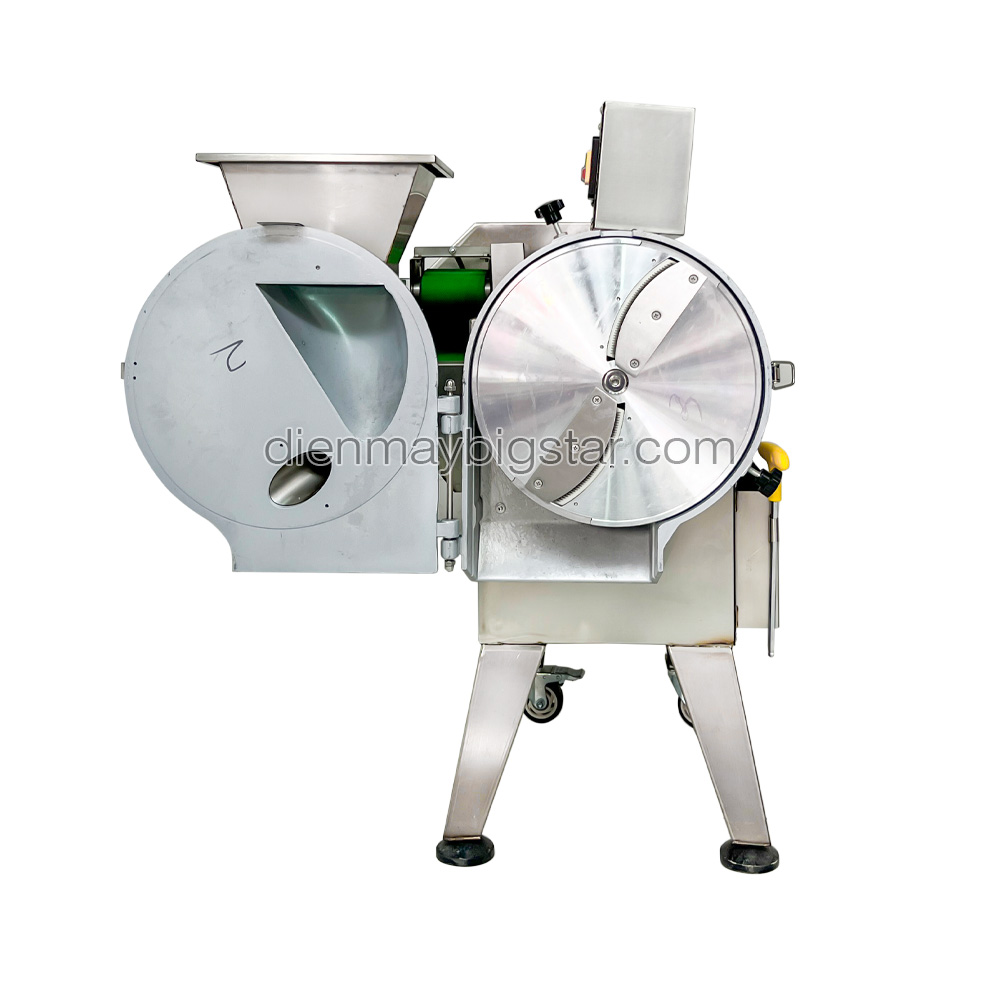 Máy cắt rau củ quả băng tải nhỏ YQC-803 10 Máy cắt rau củ quả băng tải nhỏ YQC-803 - Ảnh 2