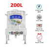 Nồi nấu phở công nghiệp 200L