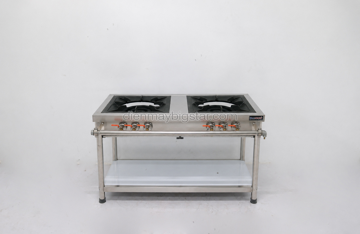 Bếp hầm gas công nghiệp 2 họng có chân BS-2GC 9 bep ham doi 3 vong lua cong nghiep tr 1