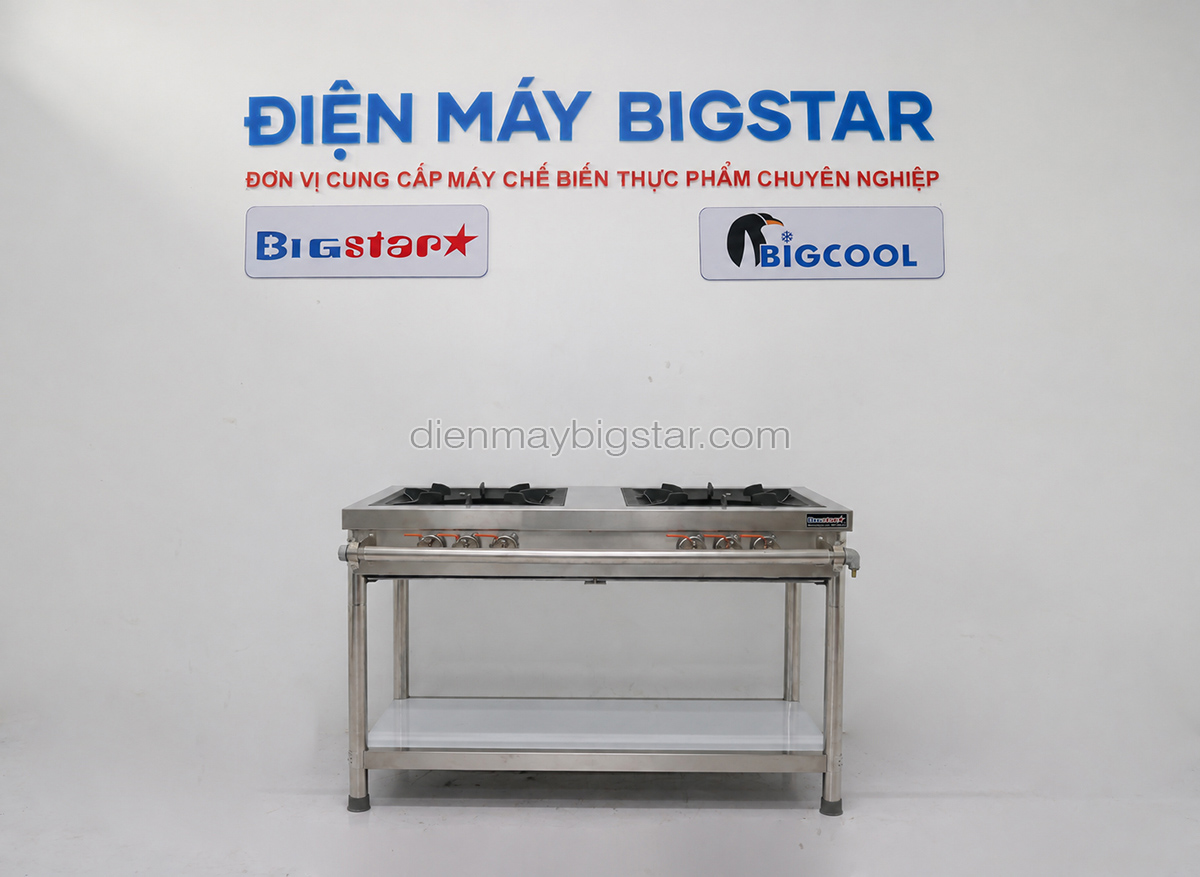 Bếp hầm gas công nghiệp 2 họng có chân BS-2GC 13 bep ham doi 3 vong lua cong nghiep tr 3