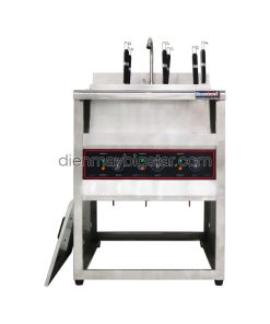 Bếp trụng mì 6 họng chân cao