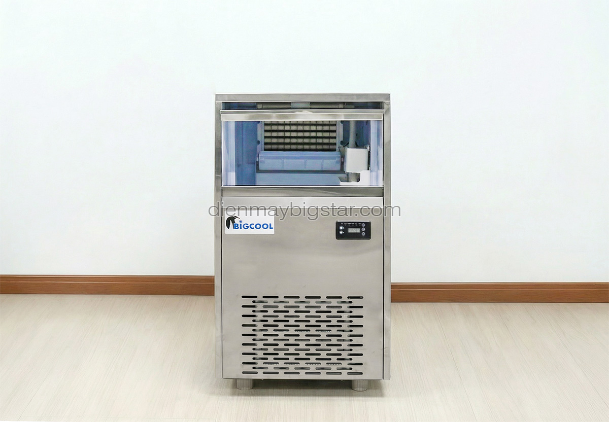 Máy làm đá viên uống nước mini 9 may lam da vien idss 60kg 3