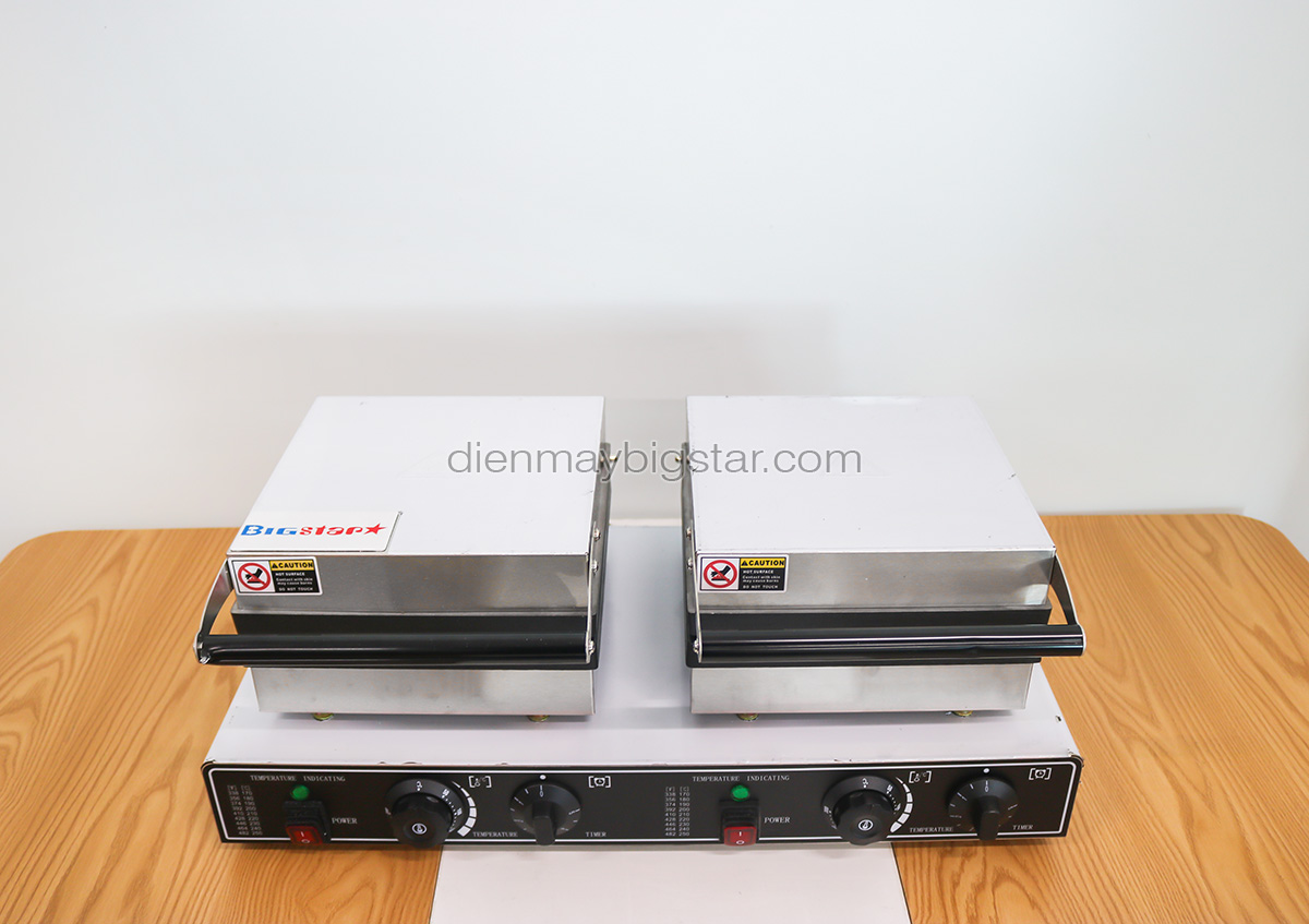 May lam banh waffle vuong doi FL630 4