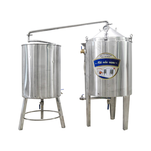 Bộ nồi nấu rượu INOX 50kg