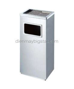 thung rac gat tan inox chu nhat A43 A 4