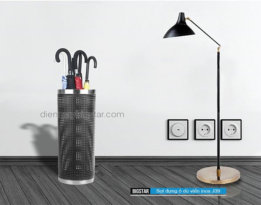 Sọt đựng ô dù viền inox J39