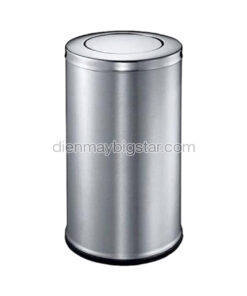 thung rac inox nap lat xoay A35 G 5
