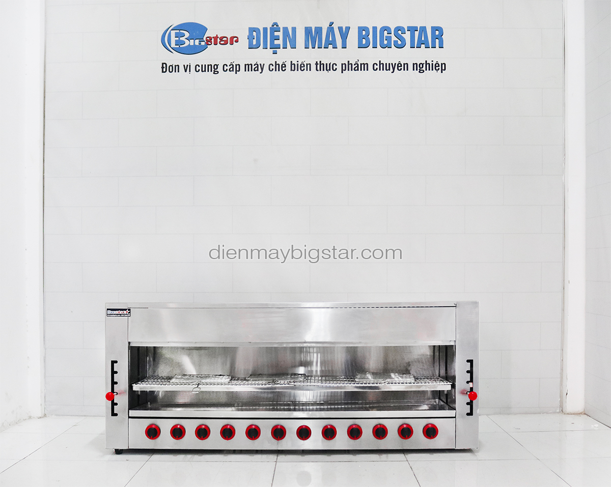 lo nuong Salamander 12 hong gas 5