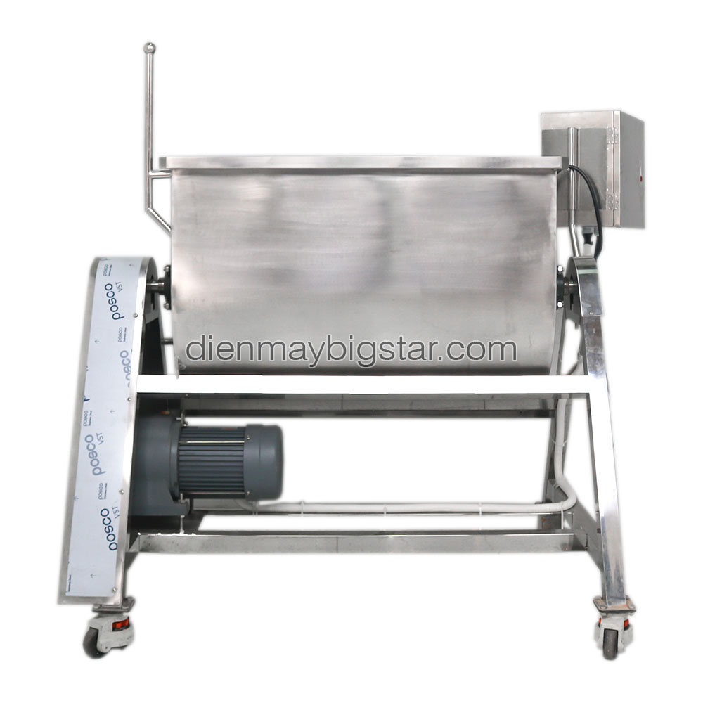 Máy trộn đa năng nằm ngang 120kg