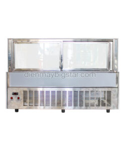 Tủ đựng chè topping trà sữa inox 1m5 TDC1M5 15 Tu dung che topping tra sua inox 1500mm 2