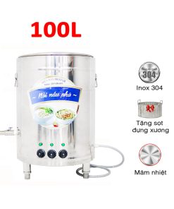 Nồi nấu phở bằng điện 100 lít