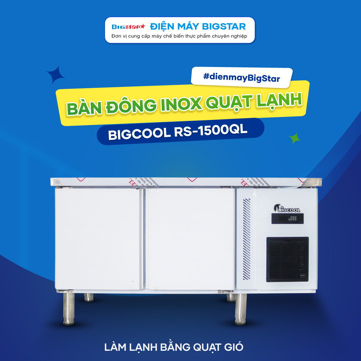 ban dong inox 1 5m quat lanh bigcool rs 1500ql tr