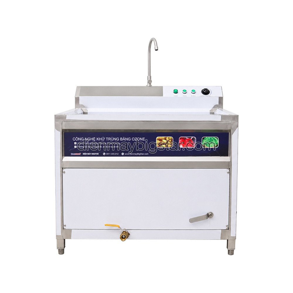 Máy rửa rau củ quả sục khí Ozone RRC-1000 - Thông số kỹ thuật
