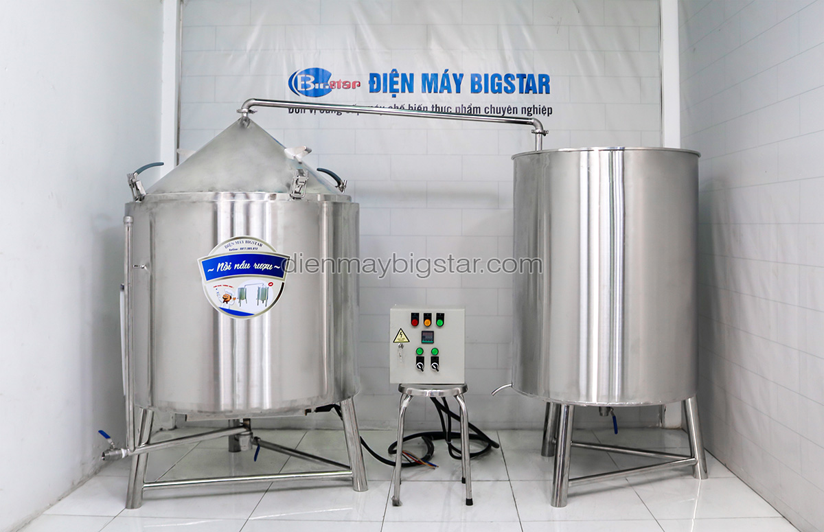 bo noi nau ruou inox 100kg 1.8