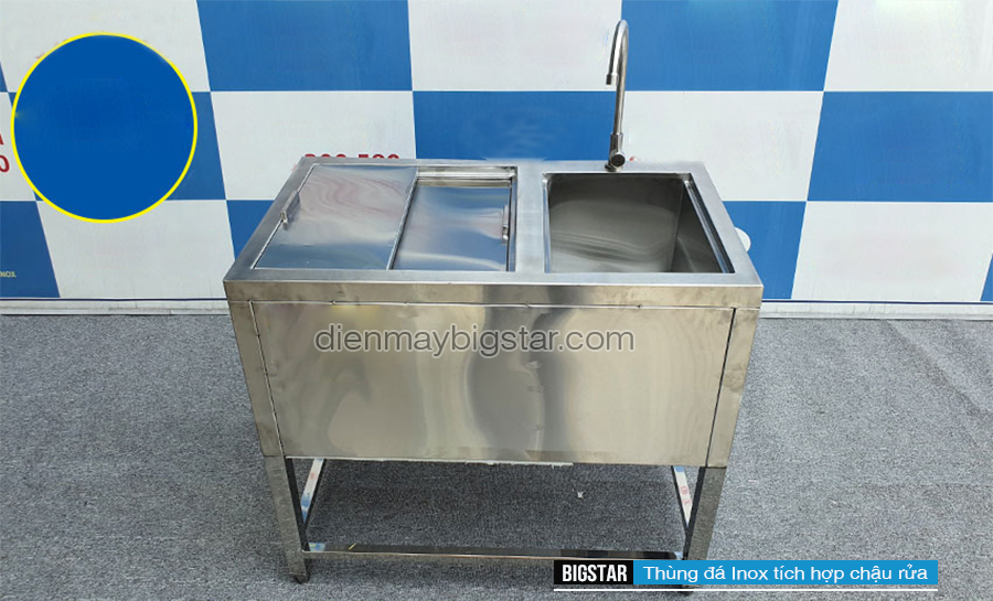 thung da inox tich hop chau rua
