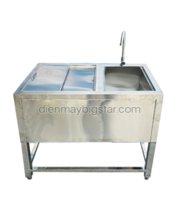 Thùng đá Inox tích hợp chậu rửa
