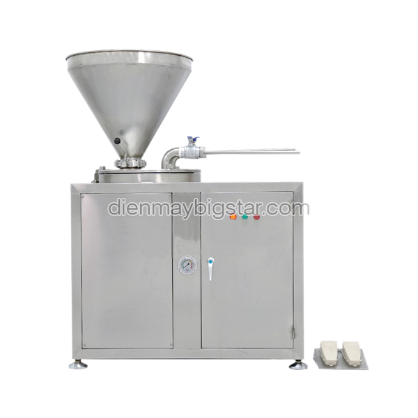 Máy đùn xúc xích lạp xưởng 2 ống tự động