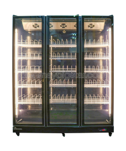 Tủ mát 3 cánh quạt lạnh sấy kính Luxury LRY-1650 13 tu mat 3 canh quat lanh say kinh luxury LRY 1800 9