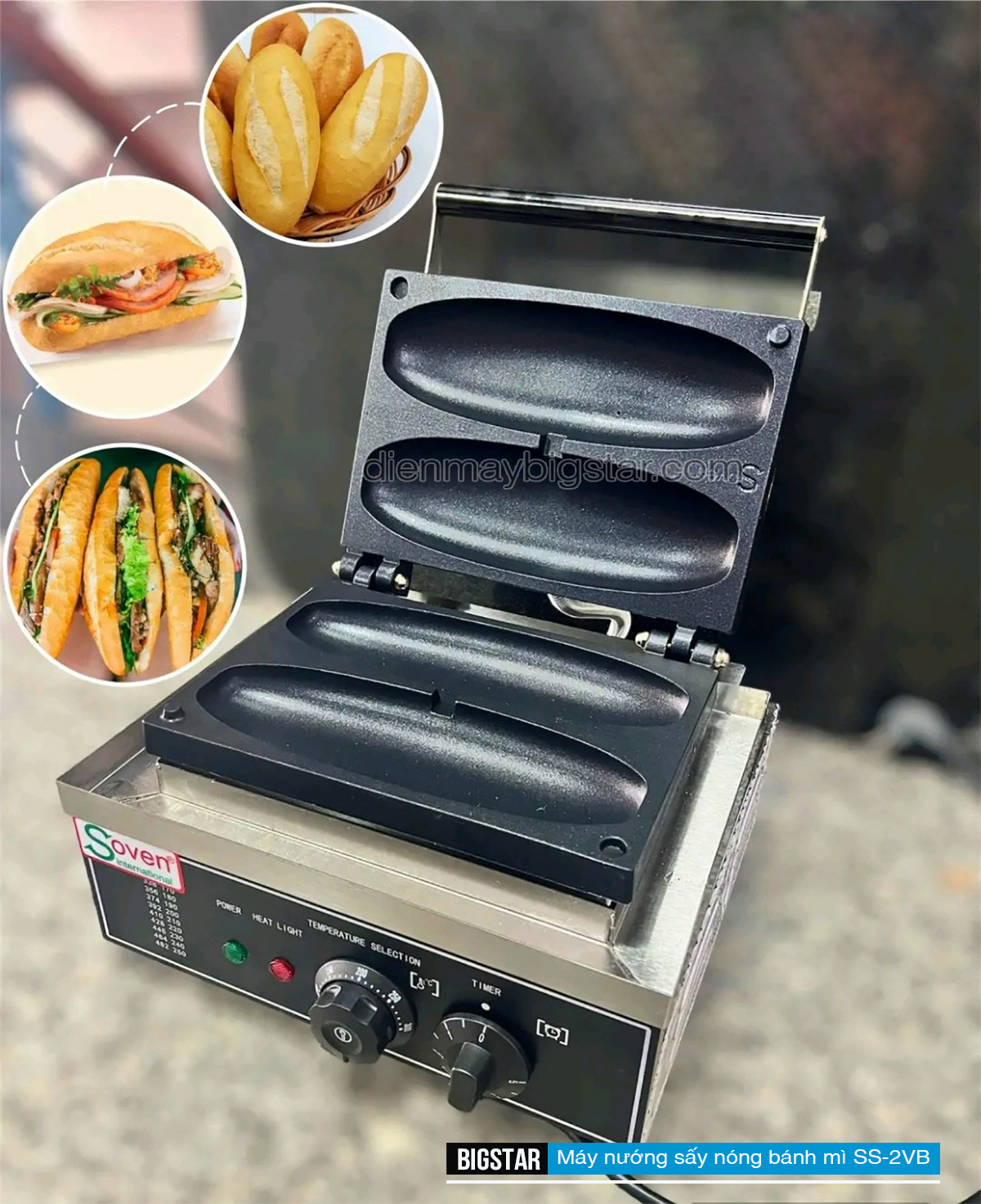 may nuong say nong banh mi SS 2VB 3