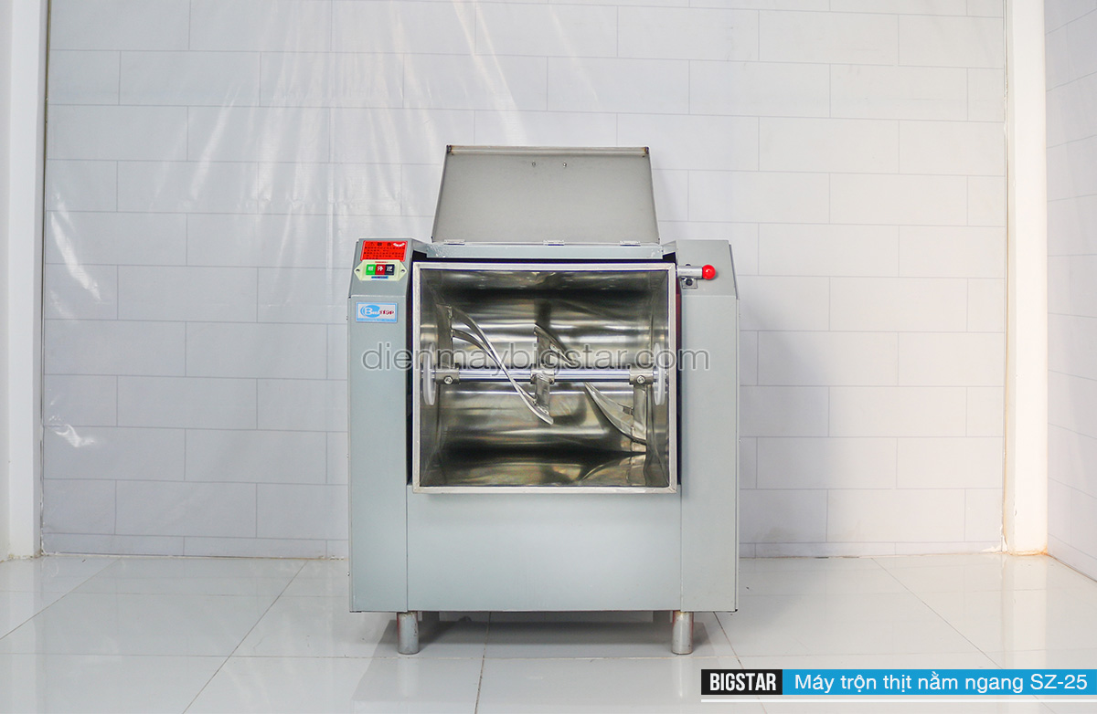 Máy trộn thịt nằm ngang SZ-25 15 may tron thit nam ngang sz 25 t