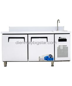 Bàn mát inox có chậu rửa