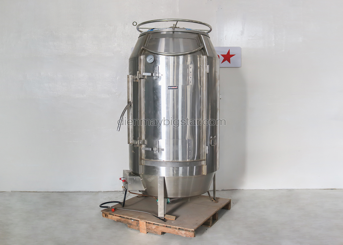 Lo quay heo nguyen con dung gas 1 1