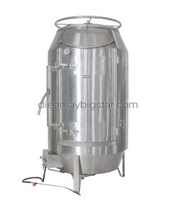 Lò quay heo nguyên con dùng gas